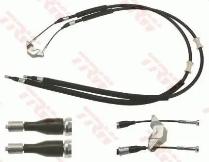 Трос ручного тормоза TRW GCH124
