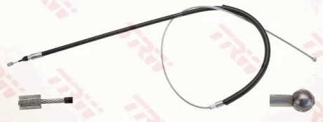 Трос стояночного гальма задн Лів/Прав (1435мм/755мм, гальма: диск) BMW 1 (E81), 1 (E82), 1 (E87), 1 (E88) 1.6-3.0 06.04-12.13 TRW GCH461