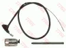 Трос стояночного гальма передн (2145мм/1675мм, гальма: диск) PEUGEOT 607 2.0-3.0 02.00-07.11 TRW GCH542 (фото 1)