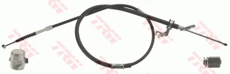 Трос стояночного гальма задн Лів (1425мм/1180мм, гальма: диск) TOYOTA RAV 4 II 1.8-2.4 05.00-11.05 TRW GCH591