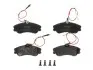 Тормозные колодки дисковые CITROEN - PEUGEOT Berlingo/Berlingo MultiSpace/Xsara/Xsara Estate/Break/3 TRW GDB1260 (фото 1)