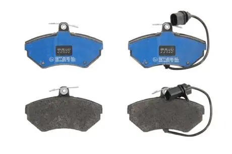 Комплект гальмівних колодок передн ((EN) for hybrid vehicles), AUDI A4 B5 1.9DH 03.98-06.00 TRW GDB1366BTE