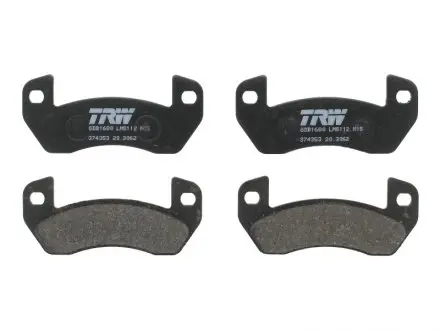 Тормозные колодки, дисковые. TRW GDB1680