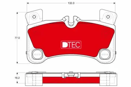 Автозапчасть TRW GDB1775DTE