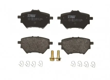 Тормозные колодки дисковые CITROEN/PEUGEOT C4/308 "R "13>> TRW GDB2036