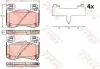 Колодки тормозные, дисковые TRW GDB2254 (фото 1)