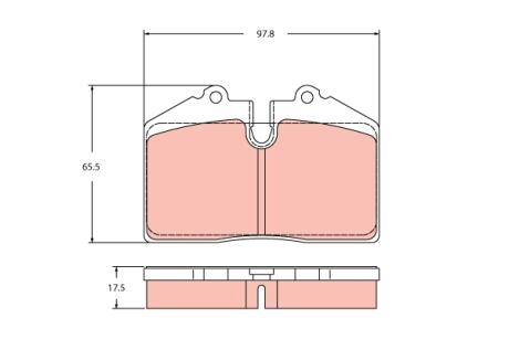Автозапчасть TRW GDB2442