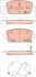 Комплект гальмівних колодок передн, HYUNDAI SANTA FE IV, SANTA FE IV/SUV, SANTA FE V, KIA SORENTO IV 1.6H-3.5 07.18- TRW GDB2463 (фото 1)