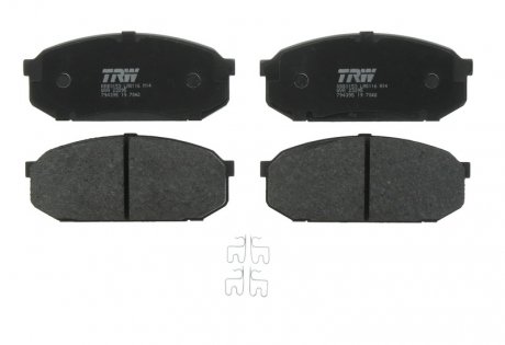 Тормозные колодки, дисковые. TRW GDB3153