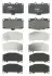 Тормозные колодки дисковые SUBARU Impreza/Impreza Estate/Wagon (Plus) TRW GDB3307 (фото 1)