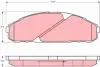 Тормозные колодки, дисковый тормоз.) TRW GDB3394 (фото 1)