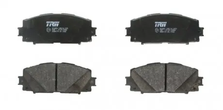 Тормозные колодки дисковые TOYOTA Yaris/Prius \'\'F "06>> TRW GDB4173