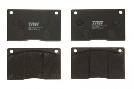 Тормозные колодки, дисковые. TRW GDB585 (фото 1)