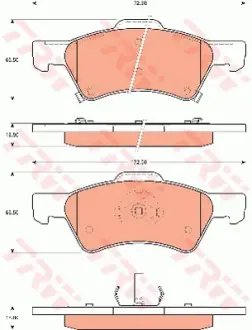Автозапчасть TRW GDB7610