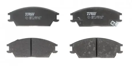 Тормозные колодки дисковые HYUNDAI Accent/Elantra/Excel/Lantra/Pony/Pony XP/S-Coupe/Verna TRW GDB893