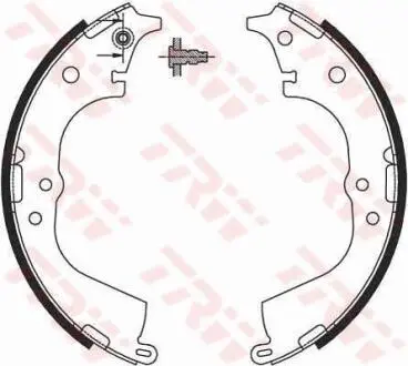 Тормозные колодки барабанные TOYOTA/VW Hiace/Hilux/Taro TRW GS8693