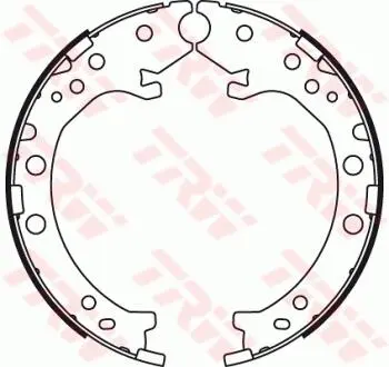 Тормозные колодки ручного тормоза TRW GS8789