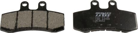 Тормозная колодка (диск) TRW MCB652