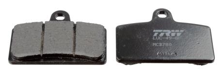 Тормозная колодка (диск) TRW MCB780