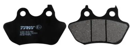 Гальмівні колодки задн/передн, призначення: шосейне, матеріал: organic-PC, 63,4x97,3x8мм HARLEY DAVIDSON FLHR, FLHRSE, FLHTCUSE, FLSTC, FLSTCI, FLSTF, FLSTI, FXDFSE, FXDSE 1450-1803 2006-2010 TRW MCB799PC