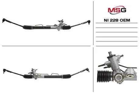 Рулевая рейка с ГУР новая NISSAN ALMERA Classic (B10) 06- TRW NI228OEM