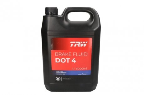 Жидкость тормозная DOT 4 5л TRW PFB405SE (фото 1)