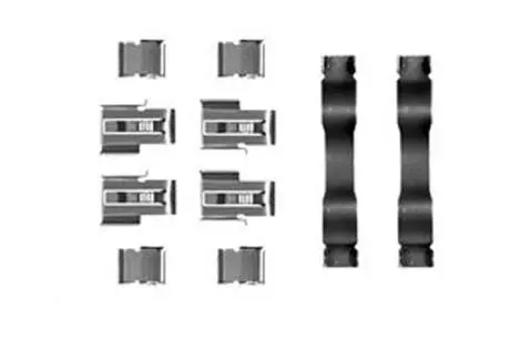 Тормозные колодки (монтажный набор) TRW PFK229