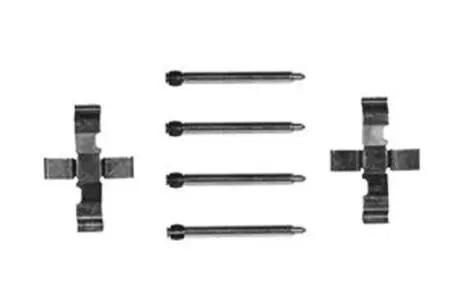 Тормозные колодки (монтажный набор) TRW PFK245