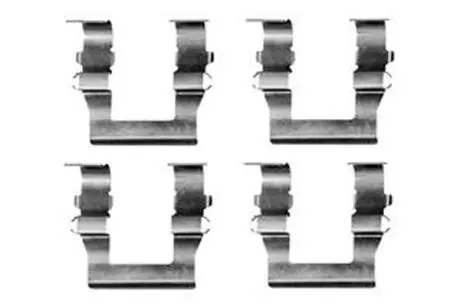 Тормозные колодки (монтажный набор) TRW PFK317
