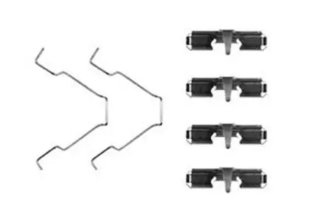 Тормозные колодки (монтажный набор) TRW PFK367