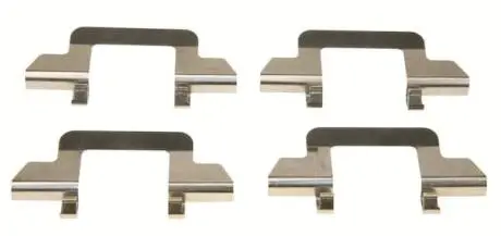 Тормозные колодки (монтажный набор) TRW PFK438
