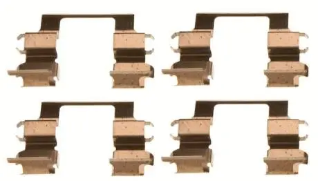 Тормозные колодки (монтажный набор) TRW PFK440
