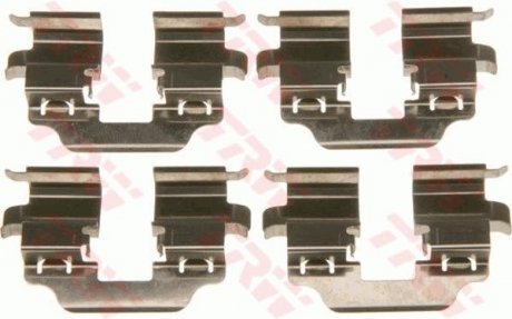 Тормозные колодки (монтажный набор) TRW PFK610 (фото 1)