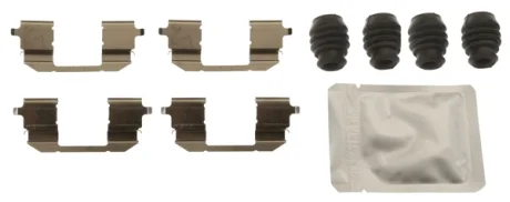 Монтажний набір гальмівних колодок передн HONDA CIVIC VII 1.6 02.01-09.05 TRW PFK676