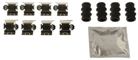 Монтажний набір гальмівних колодок CHRYSLER GRAND VOYAGER V, VOYAGER V DODGE JOURNEY FIAT FREEMONT LANCIA VOYAGER 2.0D-4.0 10.07- TRW PFK717