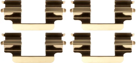 Монтажний набір гальмівних колодок ALFA ROMEO 159, BRERA, SPIDER AUDI A4 B6, A4 B7, A4 B8, A5, A6 ALLROAD C6, A6 ALLROAD C7, A6 C6, A6 C7, A7, A8 D3, Q5 BENTLEY CONTINENTAL 1.0-Electric 04.02- TRW PFK809