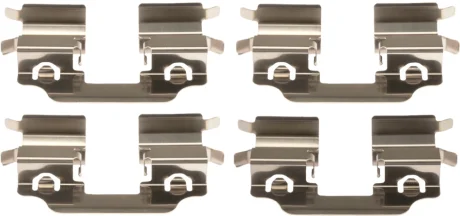 Монтажний набір гальмівних колодок MERCEDES A (W169) 1.5/2.0D 09.04-06.12 TRW PFK811