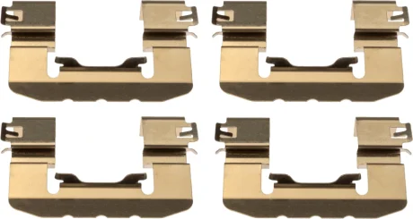 Монтажний набір гальмівних колодок HYUNDAI I30, VELOSTER KIA CEED 1.0-1.6D 11.11- TRW PFK823