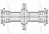 Шланг тормозной TRW PHA298 (фото 2)
