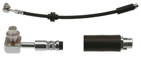 Гальмівний шланг гнучкий передн Лів (довжина 424мм, M10x1/Banjo) CHEVROLET CRUZE, ORLANDO OPEL AMPERA, ASTRA J 1.3D-2.0D 05.09- TRW PHD1185