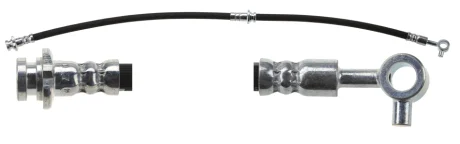 Гальмівний шланг гнучкий передн Лів (довжина 612мм, M10x1/Banjo) NISSAN ROGUE, X-TRAIL II, RENAULT KOLEOS I 2.0/2.0D/2.5 01.07- TRW PHD1273