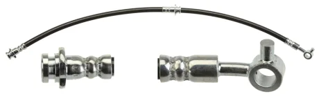 Гальмівний шланг гнучкий передн Прав (довжина 612мм, M10x1/Banjo) NISSAN ROGUE, X-TRAIL, X-TRAIL II RENAULT KOLEOS I 2.0/2.0D/2.5 01.07- TRW PHD1274