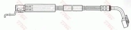 Шланг тормозной TRW PHD401