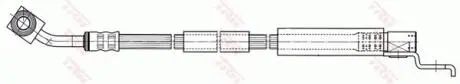 Шланг тормозной TRW PHD442