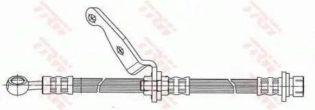 Шланг тормозной TRW PHD507