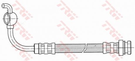 Шланг гальмівний TRW PHD649