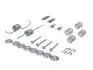 Монтажный комплект тормозных колодок Camry/Carina/Celica/Corolla/Starlet &quot;R &quot;82-02 TRW SFK124 (фото 1)