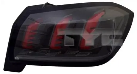 Ліхтар задній Лів (LED) PEUGEOT 208 II 06.19- TYC 1115370002