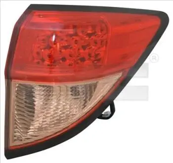 Ліхтар задній Прав (зовнішн, LED, колір скла червон) HONDA HR-V 11.14-09.18 TYC 116809162