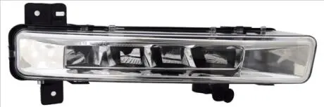 Протитуманна фара передн Прав (LED, вставка хром) BMW 5 G30, G31, G38, F90, 6 GRAN TURISMO G32 02.17- TYC 1915251109